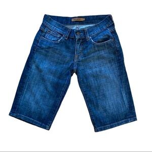 Arden B | Dark Wash Cropped Bermuda Denim Jean Shorts - Y2K 1 XS 0